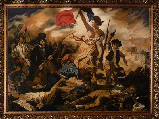 Reproduction de Delacroix
